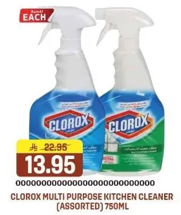 منظف مطبخ متعدد الاستخدامات كلوركس (متنوع) 750 مل