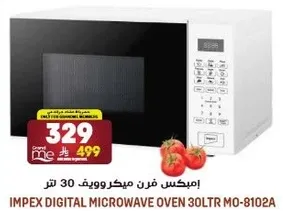 IMPEX Digital Microwave Oven 30LTR MO-8102A