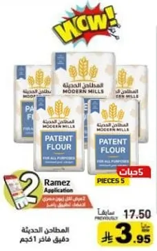 طحين باتنت من مطاحن الحديثه لجميع الاغراض.