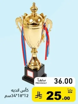 كاس انديه، حجم 34*18*12 سم