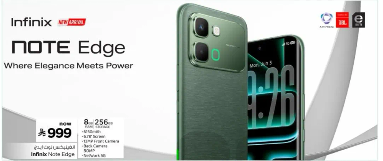 Infinix Note Edge - Where Elegance Meets Power