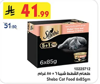 طعام القطط شيا 6 × 85 غرام