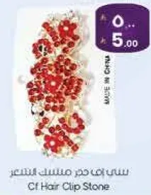 مشبك شعر حجري