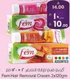 كريم فيم لازاله الشعر 2 × 120 جرام assorted.