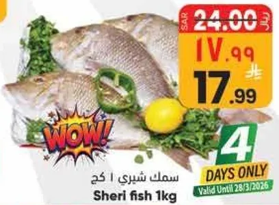 سمك شري 1 كجم