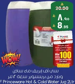 سي اف ايريف ماء ساخن وبارد من برنسوير سعه 2 لتر