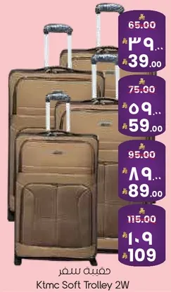 حقيبه سفر KTMC سوفت ترولي 2W