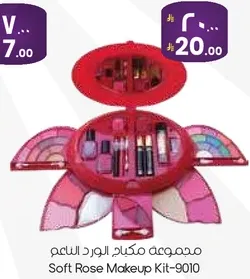 مجموعه مكياج الورود الناعم