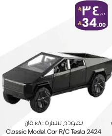 Classic Model Car R/C Tesla 2424