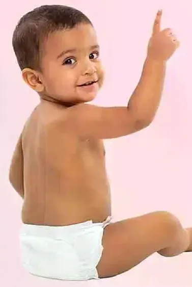 Soft and comfortable diapers for babies.