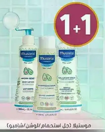 مستحضر (جل استحمام) لطيف للجسم والشعر.