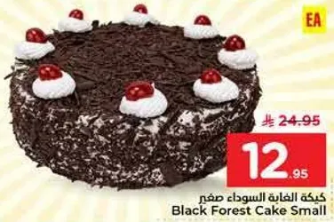 كيكه الفاكيه السوداء صغار