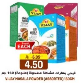 فيجي بهارات مشكله مطحونه 160 جرام (متنوعه)