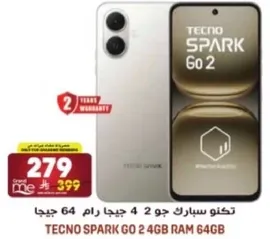 تكنو سبارك جو 2 4 جيجا رام 64 جيجا