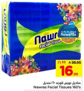 مناديل نورس الوجه 160 منديلا