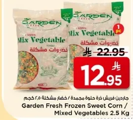 خضار مشكله مجمده 2.5 كجم