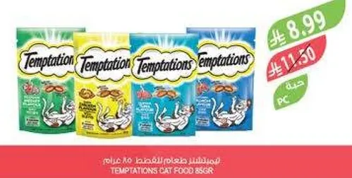 طعام قطط تمبتيشنز 85 جرام