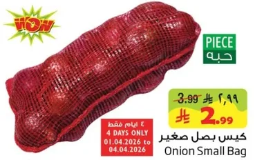 كيس بصل صغير