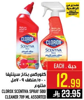 كلوركس بخاخ سيتيفا 500/709 مل متنوع.