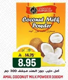 امل حليب جوز الهند مجفف 300 جرام