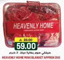 هيفطلي هوم بطانيه مينك 2 كجم