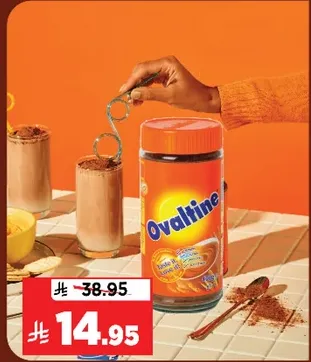 Ovaltine is a malted drink mix that provides a delicious and nutritious beverage option.