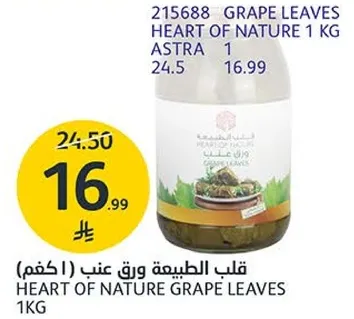 Heart of Nature Grape Leaves 1 kg