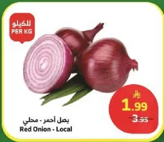 بصل احمر - محلي