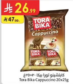 كابتشينو تورا بيكا 20×25غ