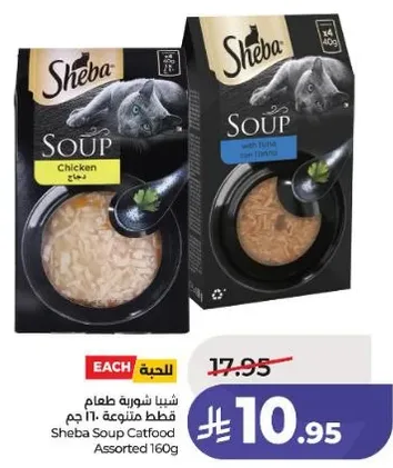 شيبس شوربه طعام مخصص للقطط 160 جرام