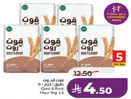 قوت و روت دقيق 1 كجم × 5