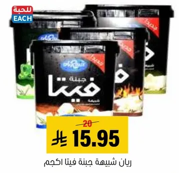 رايان جبنه فيتا 400 جرام