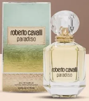 عطر روبرتو كافالي باراديسو هو عطر فاخر وجذاب يجسد جوهر جنه مشمسه.