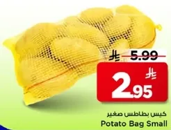 Small bag of potatoes.