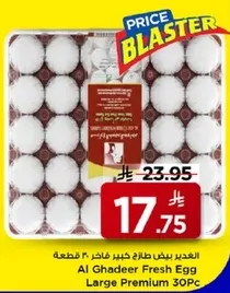 بيض الغدير طازج كبير فاخر 30 قطعه