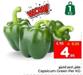 Capsicum Green Per KG