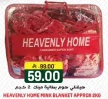 هيفطالي هوم بطانيه مينيك 2 كجم