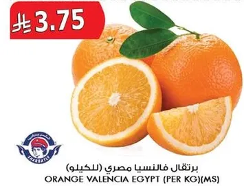 برتقال فالنسيا مصري (للكيلو)