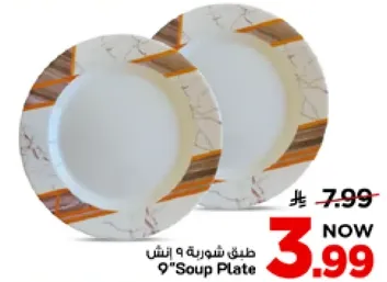 طبق شوربه 9 انش