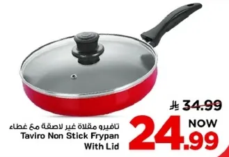 Taviro Non Stick Frypan With Lid