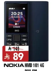 نوكيا HMD 101 4G ثنايي الشريحه