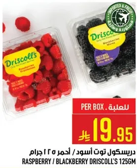 توت اسود / توت احمر دريسكول 125 جرام