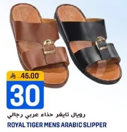 Royal Tiger Men's Arabic Slipper