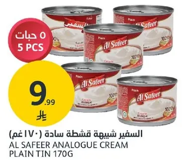 السفير شبيهه قشطه ساده (170 غم)