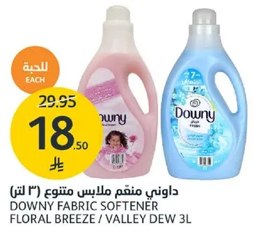 داوني ملابس متنوع (3 لتر) - عطر الزهور / ندي الوادي