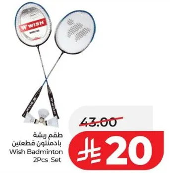 Wish Badminton 2Pcs Set