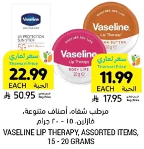 مرطب شفاه، اصناف متنوعه، فازلين- 15 - 20 جرام