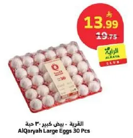 القريه - بيض كبير 30 حبه