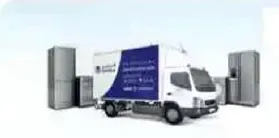 هذه شاحنه توصيل للاجهزه المنزليه الكبيره.