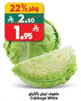ملفوف ابيض بالكيلو